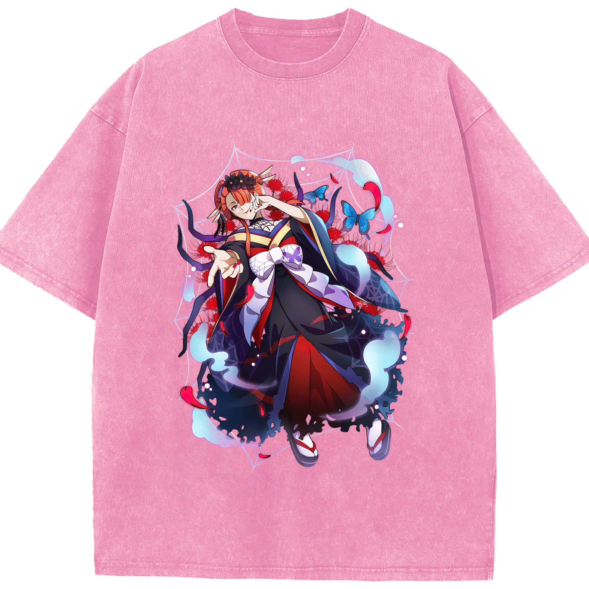 （画像用） 文豪ストレイドッグス Bungo Stray Dogs 綿100% ヴィンテージ風 半袖Tシャツ（フロントプリント）